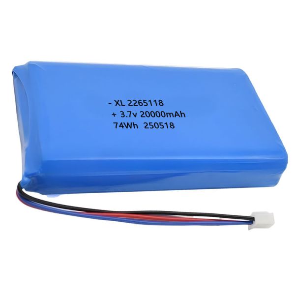 XL 20000mAh Flat Pouch Cell Lipo Battery 3.7v 20Ah Rechargeable Deep Cycle Li-polymer Batteries Pack Model 2265118 Energy Meter