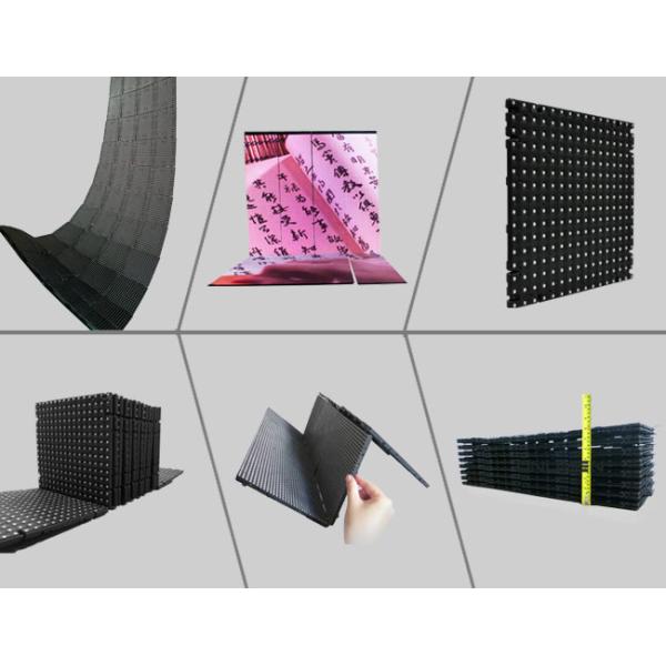 P6 High Resolution Foldable LED Screens Indoor With Synchronous / Asynchronous Control System