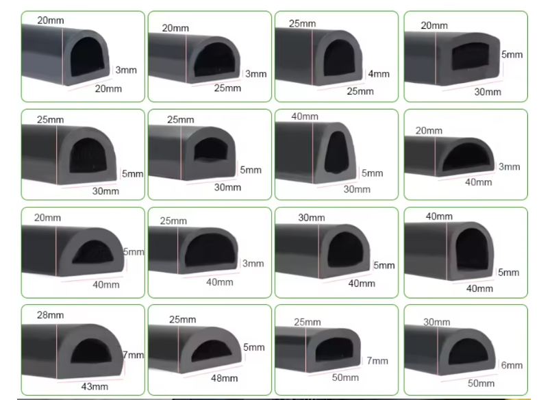 EPDM/PVC Cylindrical D Shape Dock Bumper Rubber Fender with Cutting Service for Marine and Boat