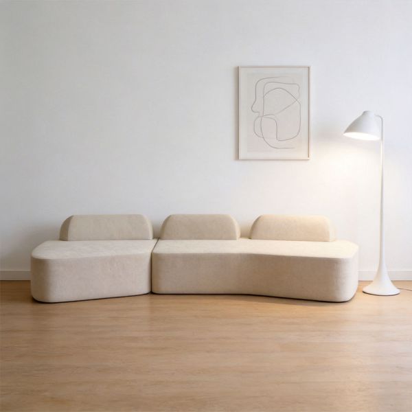 Modern Vacuum Packing Compressed Sofa For Living Room Furniture Modular Sofa Luxury Fabric Corner Sofa Couch Set