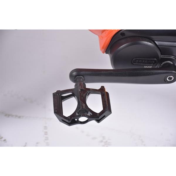 6 Speed Mid Drive Step Through Electric Mountain Bike 750W 150G Aluminum Frame