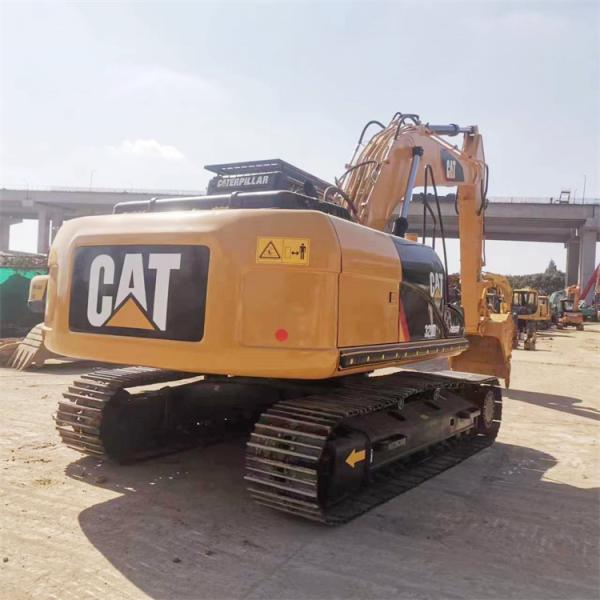 Excavadora CAT 320D de 20 toneladas en buenas condiciones de trabajo hecha en Japón para el mercado de Shanghai