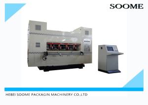 NC Computer Creasing Thin Blade Slitter Scorer Machine / Corrugated Slitter