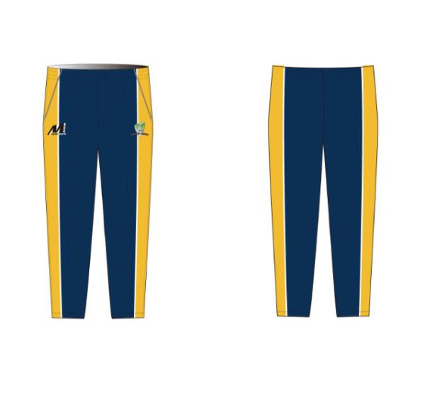 Full Sublimation Boys Cricket Teamwear Pants Out seam Length 72-180cm