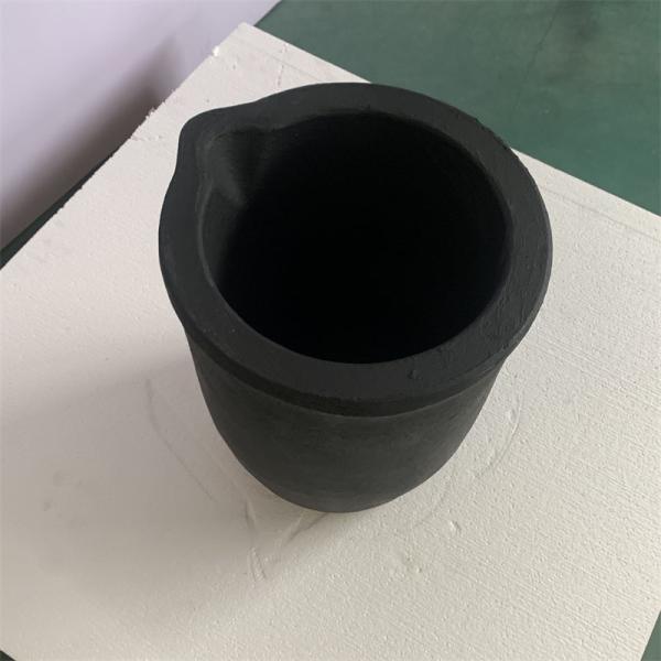 High Temperature Resistance Non-ferrous SiC Carbide Graphite Crucible With Pouring Nozzle For Metal Casting And Melting