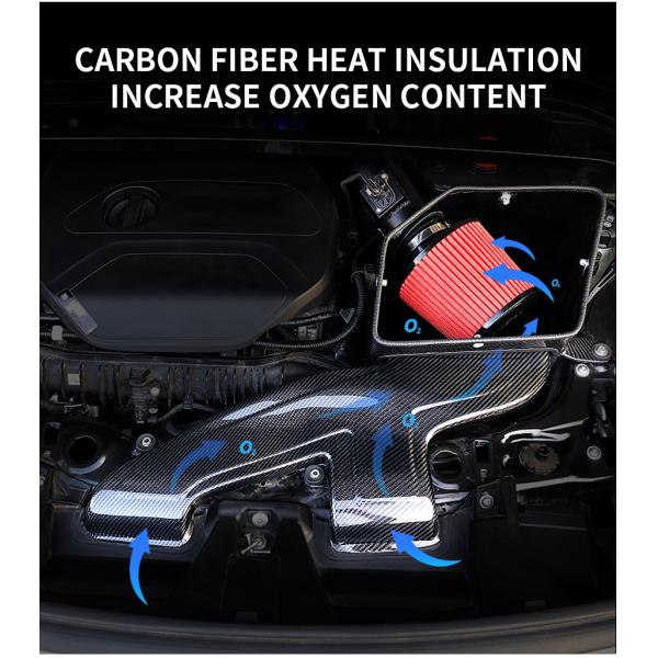 BMW Mini Углеродные волокна Воздухозаборная теплостойкость Улучшенная топливная эффективность