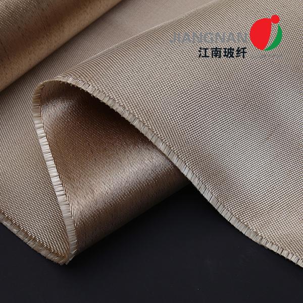 Wrapping Welding Heat Treated Fiberglass Fabric Fireproof Satin Weave