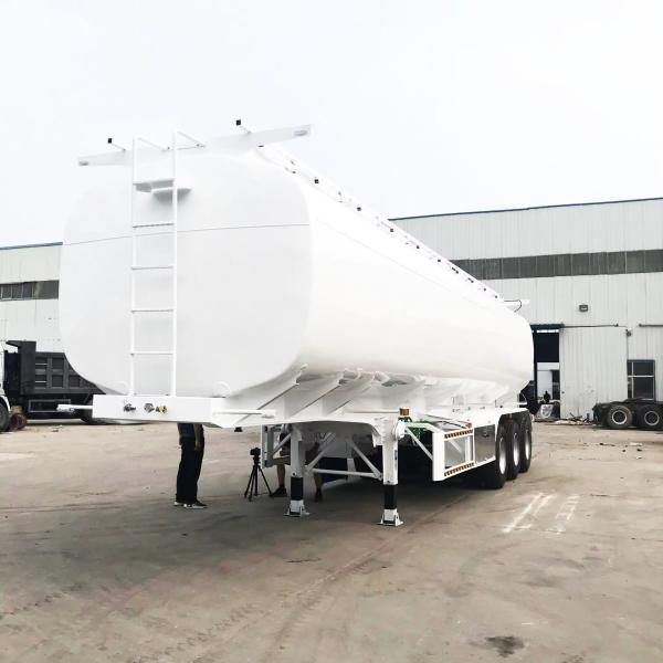 3axles 60m3 Fuel Tank Truck for Oil Tanker Trailers Trucks and 7000-8000mm Wheel Base