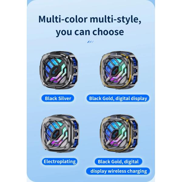 Telefono móvil Semiconductor magnético de cinta trasera radiador de enfriamiento universal X76