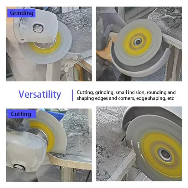 Electroplated Double-Sided Diamond Saw Blade Cutting Wheel Grinding Disc Glass Cutting Disc Diamond Marble Saw Blade