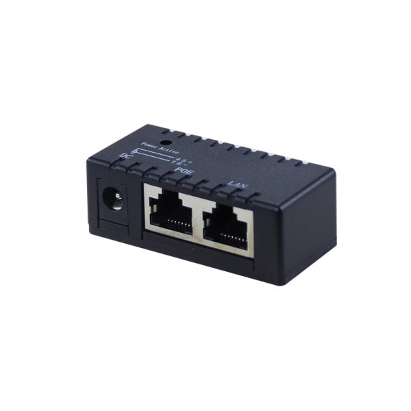48V Active PoE Injector IEEE 802.3af/at for IP Cameras and Wireless AP