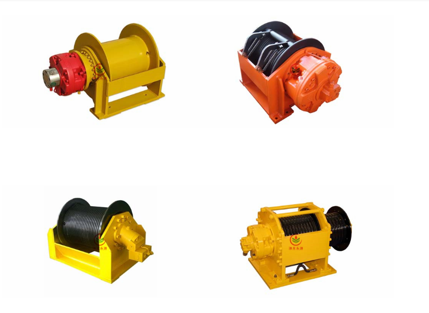 PI7K Hydraulic Worm Gear Winch API 7K Certified Planetary Winch 11kw Diesel