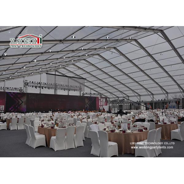 Коммерчески шатер свадебной церемонии роскоши алюминия 20кс50м с мебелями украшения