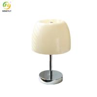 USB a mené l'acier inoxydable et lampe blanche/orange/jaune en verre de Tableau