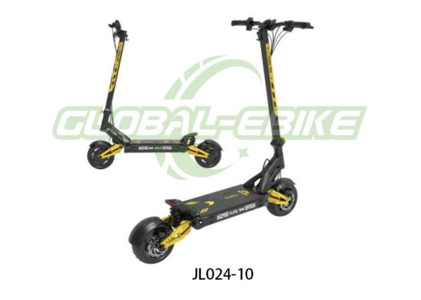 1800W Aluminum Teenager Electric Scooter Foldable With 60V 25Ah Battery Disc Brake