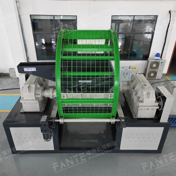 Scrap Car Truck Tire Shredder Machine Tyre Cutting Machine Tyre Shredding Machines