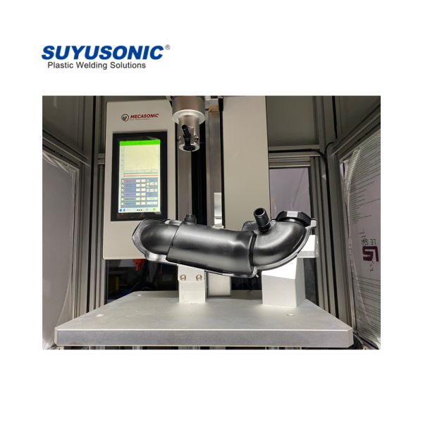 Machine de soudage à rotation automatisée certifiée CE avec garantie d'un an pour les matières plastiques et thermoplastiques