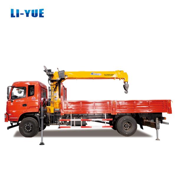 Manipulator Telescopic Boom SQ8 4-Arm Model 8 Ton Truck Mounted Crane