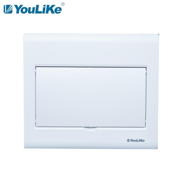 Indoor Flush Mounting 10 Way MCB Box Portable With Opaque Window