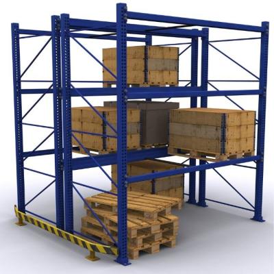 Automatic Blue Steel Industrial Tile Storage Rack Production Line