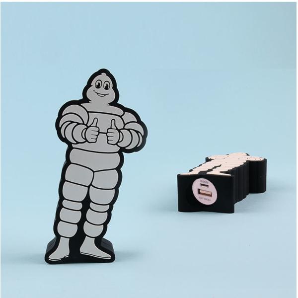 Customized PVC Power Bank with High Quality and Real Capacity Battery