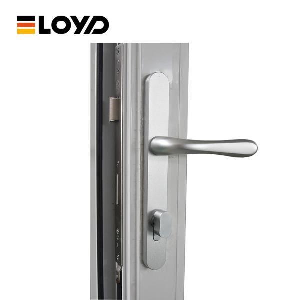 Custom Balcony Aluminum Folding Door Frame Southwestern Folding Patio Glass Doors For Villa Rooms