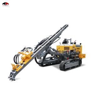 JCDRILL クローラー DTH ドリルリグ、表面発破およびボーリング孔建設用ディーゼル油圧システム