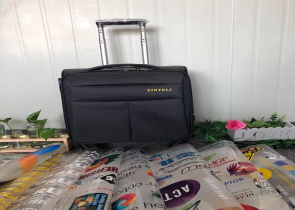 Le transfert de chaleur fait sur commande étiquette/les décalques transfert de chaleur pour la valise/le sac à main sac d'école