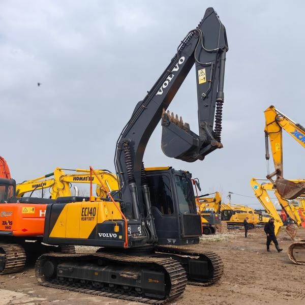 Original Import Used Excavator 14Ton Volvo Ec140 Machine Earth-Moving Digger