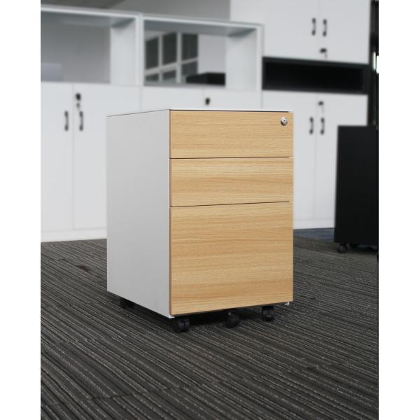 Modern 5MM Side Office Mobile Pedestal File Cabinet Storage