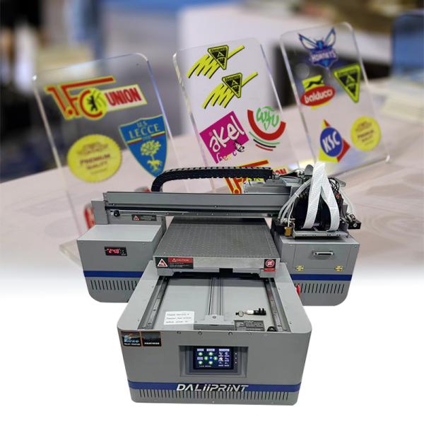 A2 Size 4060 Flatbed UV Inkjet Printer Acrylic PVC Card & Ceramic Tile Metal Shoe Pen Printer for Tube Printing