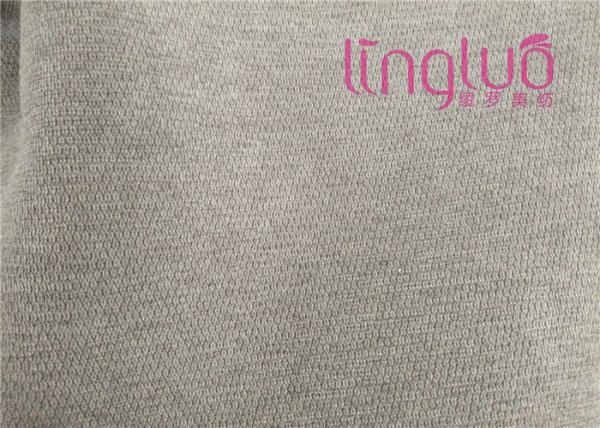 Double Twill Pattern Mixed Yarn 145cm Sofa Linen Fabric 350gsm