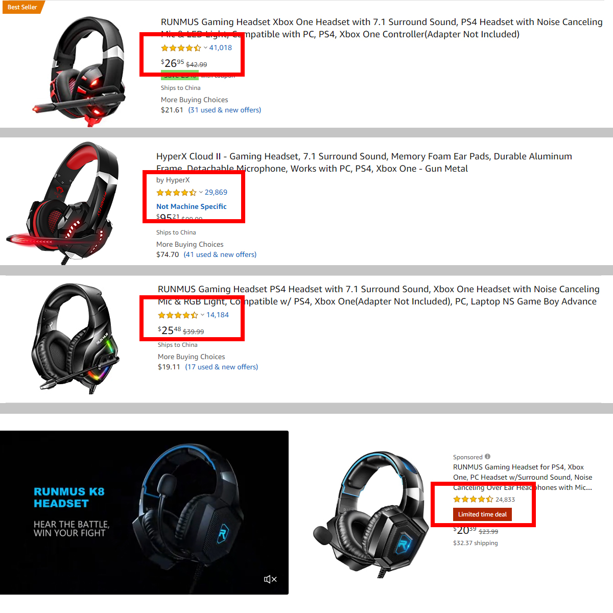 MSI Immerse GH70 Cute ANC ПК игровые наушники