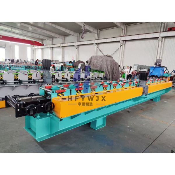 High Efficiency Automatic Forming PLC Control Ridge Tile Roll Forming Machine for Square Ridge Caps