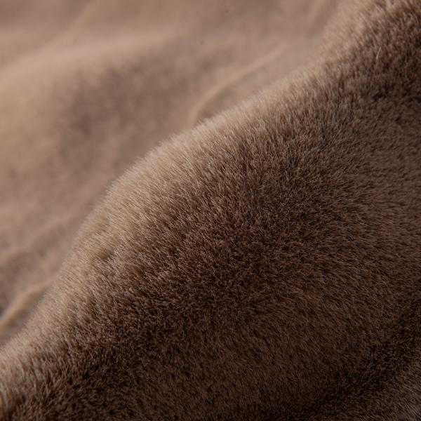 Трикота трикотажная полиэстерная имитация ткань для волос кролика для зимней одежды шарф и пальто