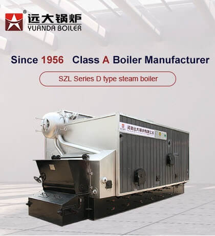Alcohol Distillation 30 Ton 1000kg Bagasse Fired Boiler