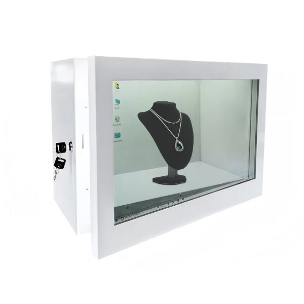 55 Inch Transparent Display Box Manufacturer Advertising Monitor Translucent LCD Screen