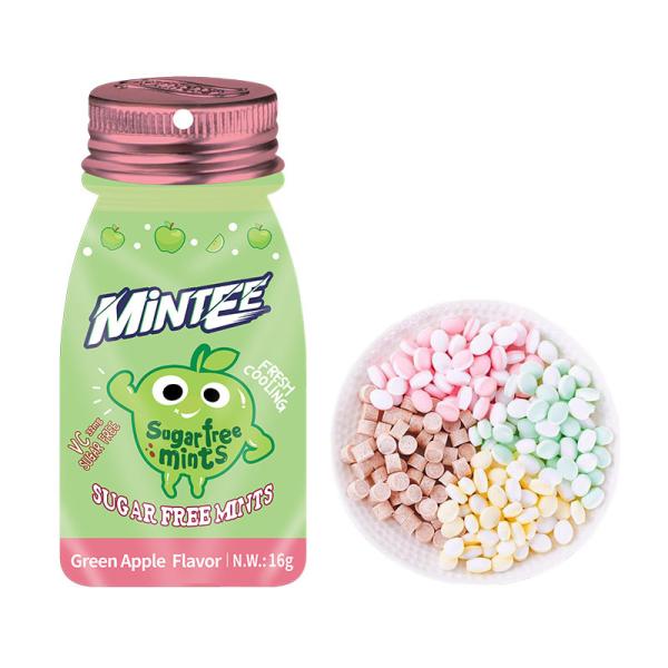 Watermelon Mints Sugar Free Healthy Mint Candy Low Shelf Life 2 Year Sugar Free Mint Candy with Low Fat Fiber Protein Content and Low Calories Carbohydrate