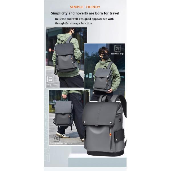 Mens Business Backpack With Large Capacity Workwear And Functional Backpack