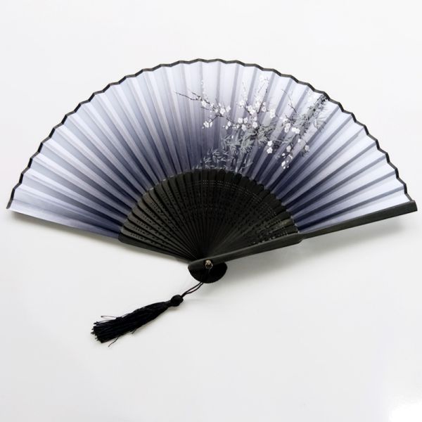[I AM YOUR FANS] in Stock Personalized Wedding Hand Fan Bamboo Silk Fan