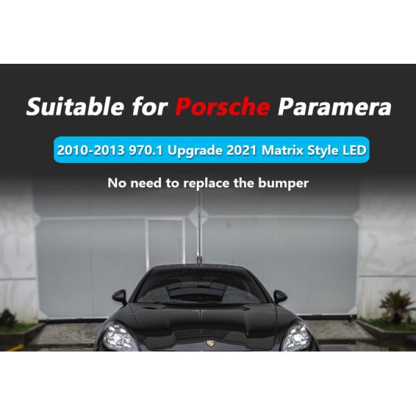 Actualice su Panamera 970 con 2010-2016 a 2022 Matrix faros LED Plug and Play