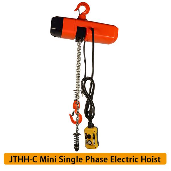 Jthh 500lbs Electric Chain Hoist low headroom electric chain hoist Pulley Block For Material Handling Oem Available