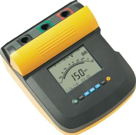 100% New Original Insulation Resistance Tester Weight 3.7 Kg Input Overload Protection 1000 V AC