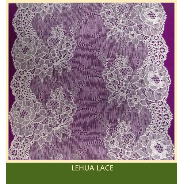Hot Selling and nice quality Nylon Spandex Stretchy Brazil Lace from China