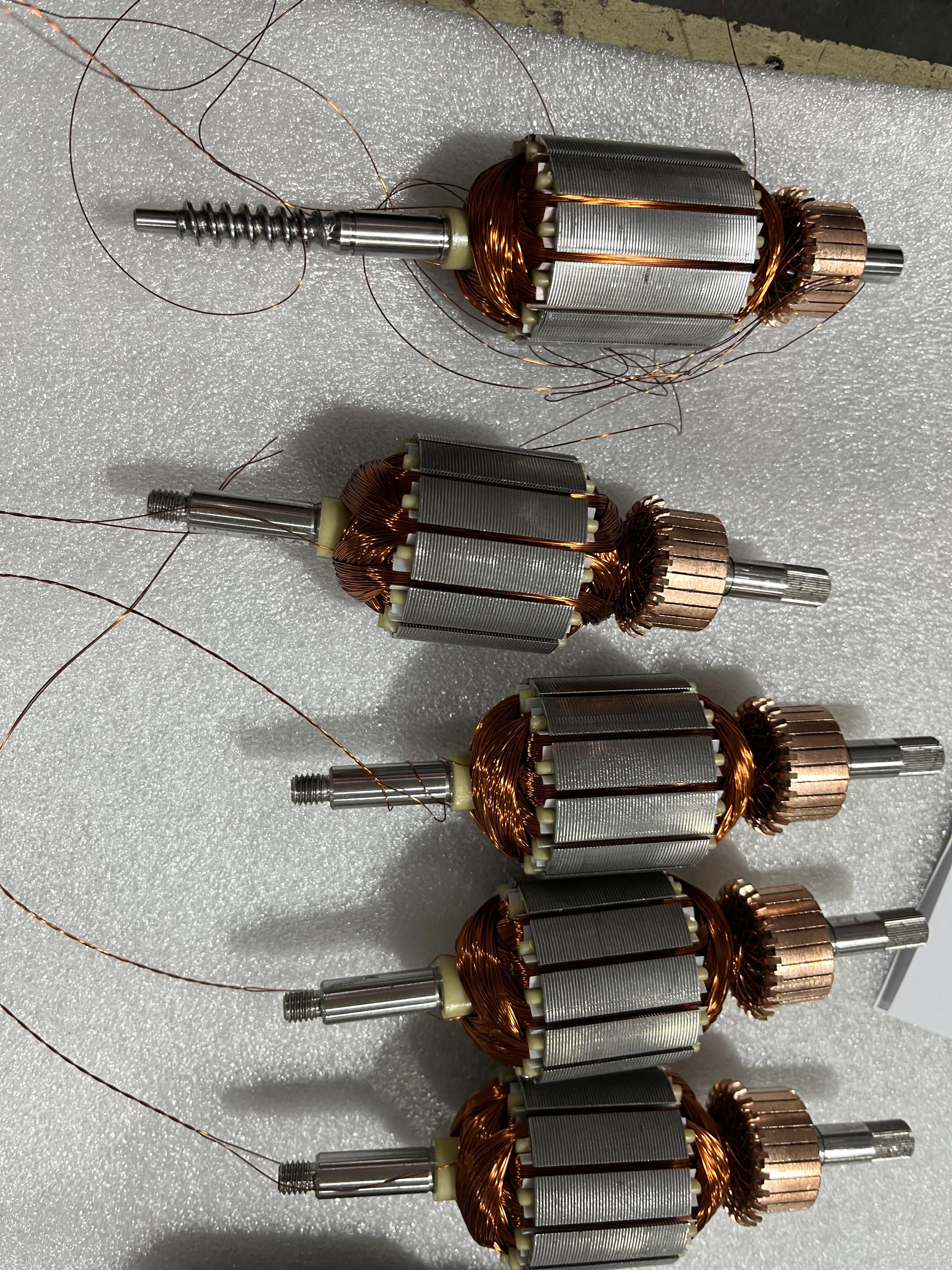 Automatic Armature AC Motor Winding Machine AWG 40 To AWG23 Copper Wire 0.08mm To 0.55mm