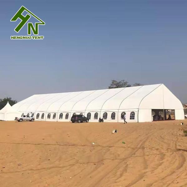 50m Wide Curved Event Tent Canopy See Through PVC Outdoor Wedding Party Marquee