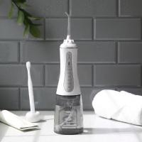 Água oral Flosser da tensão dupla para os dentes portáteis com o tanque de água 350ML