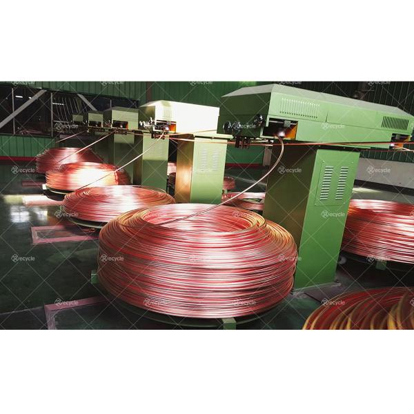 Raw Material Scrap Copper/Cathode Copper Copper Rod Upward Continuous Casting Machine