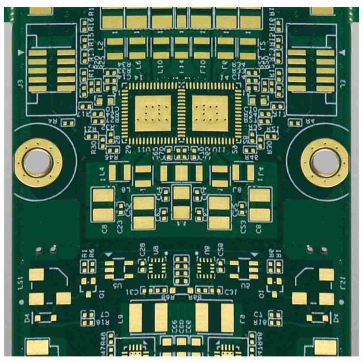 Двойник TG130 FR4 встал на сторону Pcb слоя галоида PCB 3.0mm свободный двойной