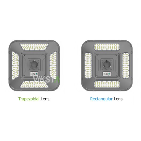 Outdoor IP66 Street Lamp Lawn Patio Yard Walkway Landscape Waterproof With Remote Control